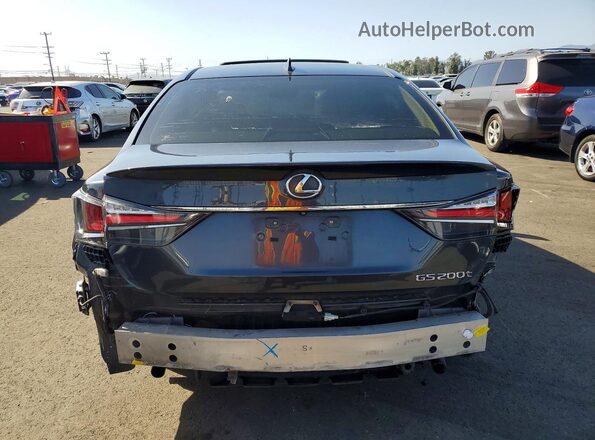 JTHBA1BL7HA004389 2017 LEXUS GS Charcoal Вид ззаду