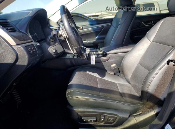 JTHBA1BL7HA004389 2017 LEXUS GS Charcoal Вид салону спереду