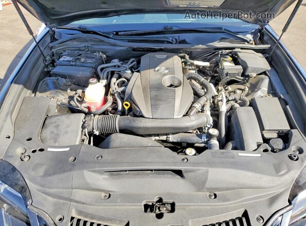 JTHBA1BL7HA004389 2017 LEXUS GS Charcoal Вид задньої частини салону