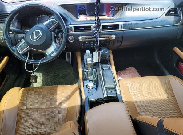 JTHBA1BL7JA006391 2018 LEXUS GS Red წინა პანელის ხედი