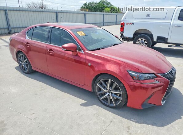 JTHBA1BL7JA006391 2018 LEXUS GS Red წინა მარჯვენა