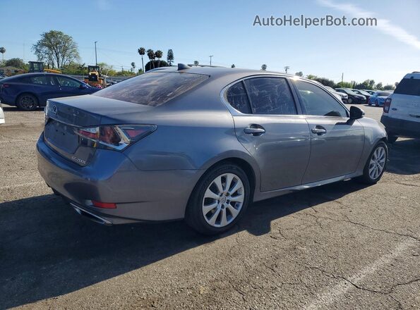 JTHBA1BL9GA002044 2016 LEXUS GS Gray Trasero derecho