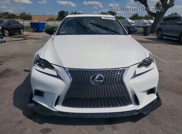 JTHBA1D20G5030330 2016 LEXUS IS White Vista frontal