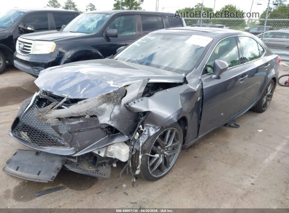 JTHBA1D20G5033695 2016 LEXUS IS 200T Gray Przód lewy