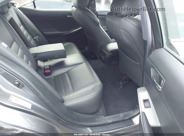 JTHBA1D20G5033695 2016 LEXUS IS 200T Gray Widok naklejki z numerem VIN