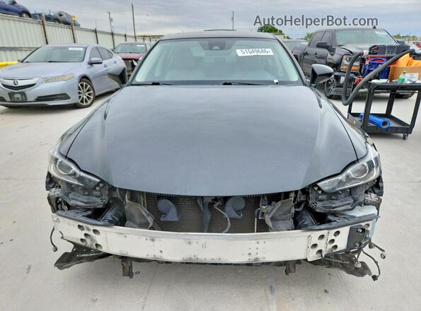JTHBA1D20H5040387 2017 LEXUS IS Black Вид спереду