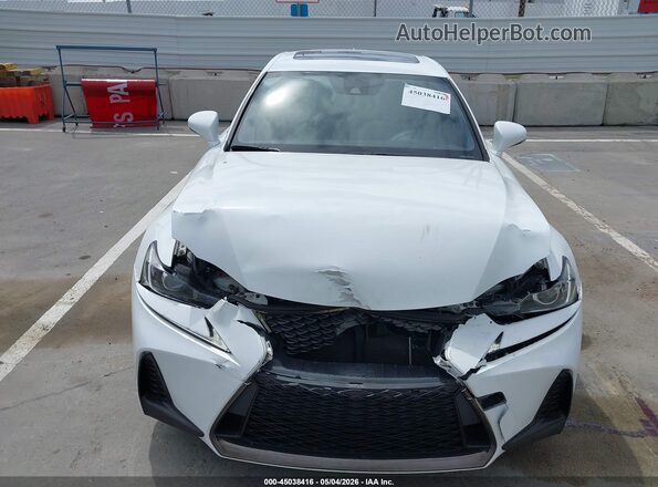 JTHBA1D20H5040793 2017 LEXUS IS 200T White Vista del cuadro de instrumentos