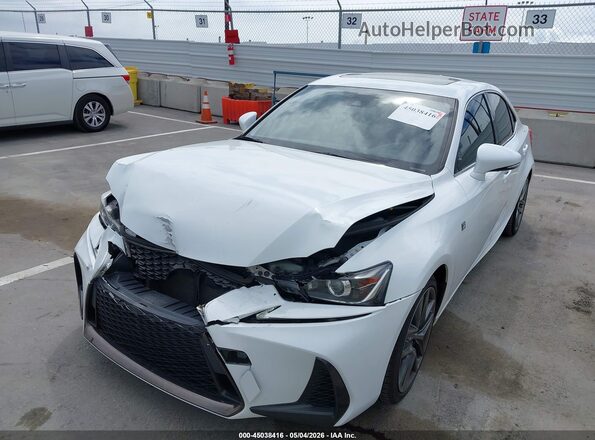 JTHBA1D20H5040793 2017 LEXUS IS 200T White Vista frontal