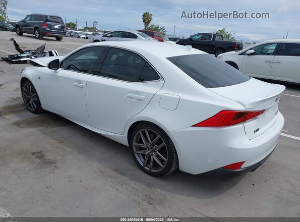 JTHBA1D20H5040793 2017 LEXUS IS 200T White Trasero izquierdo