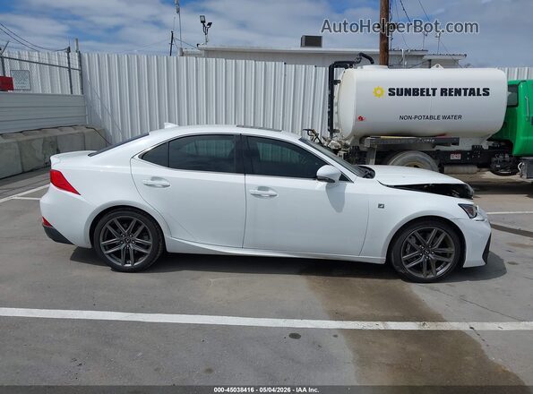 JTHBA1D20H5040793 2017 LEXUS IS 200T White Vista interior trasera