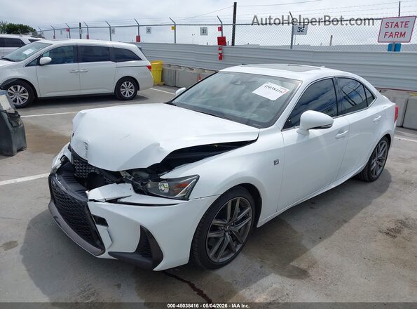JTHBA1D20H5040793 2017 LEXUS IS 200T White Vista tres cuartos delantera izquierda