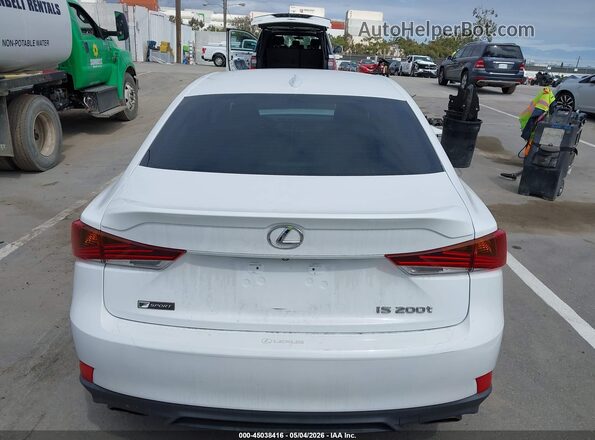 JTHBA1D20H5040793 2017 LEXUS IS 200T White 