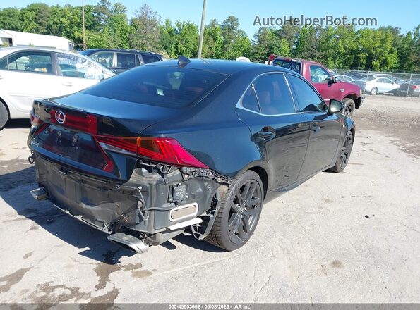 JTHBA1D20H5043757 2017 LEXUS IS 200T Черный Задняя правая четверть