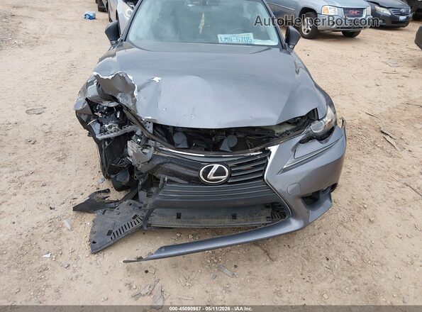 JTHBA1D21G5005341 2016 LEXUS IS 200T Gray Vista frontal