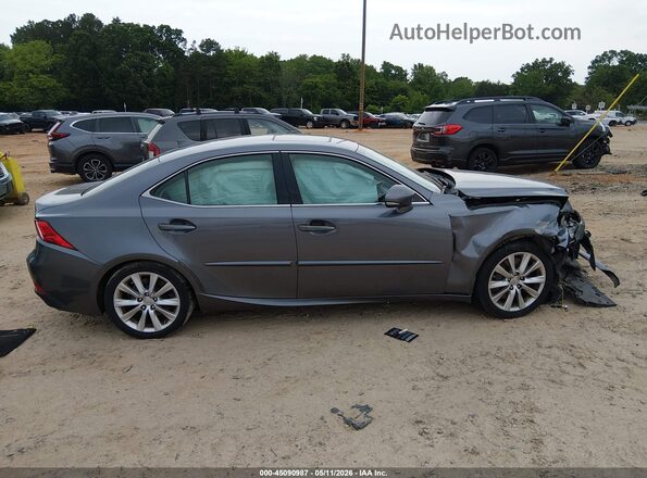 JTHBA1D21G5005341 2016 LEXUS IS 200T Gray Vista interior trasera
