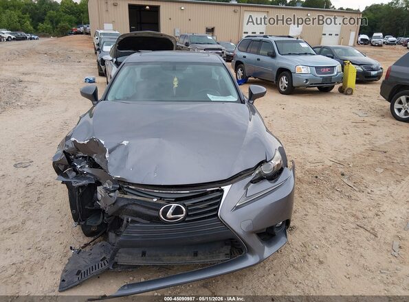 JTHBA1D21G5005341 2016 LEXUS IS 200T Gray Vista del cuadro de instrumentos