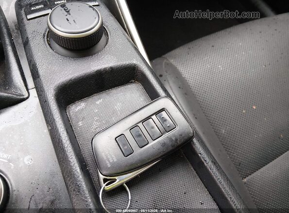 JTHBA1D21G5005341 2016 LEXUS IS 200T Gray Vista del salpicadero