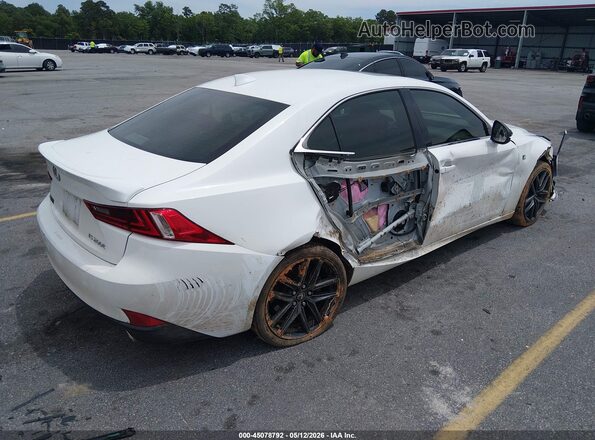 JTHBA1D21G5021796 2016 LEXUS IS 200T White Հետևի աջ