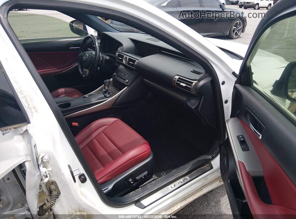 JTHBA1D21G5021796 2016 LEXUS IS 200T White Սալոնի դիմացի տեսք