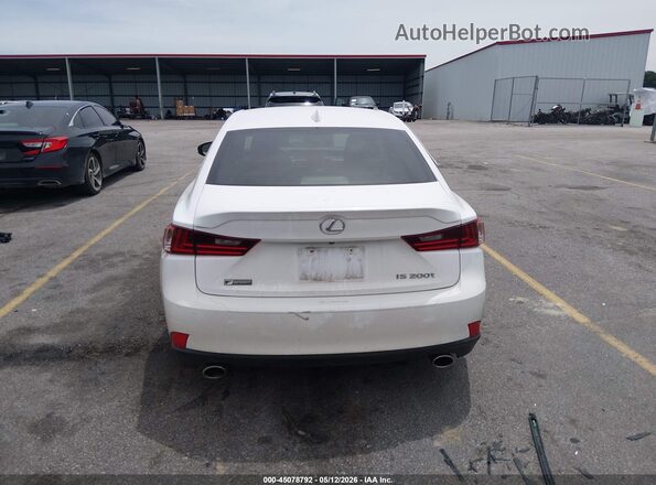 JTHBA1D21G5021796 2016 LEXUS IS 200T White 