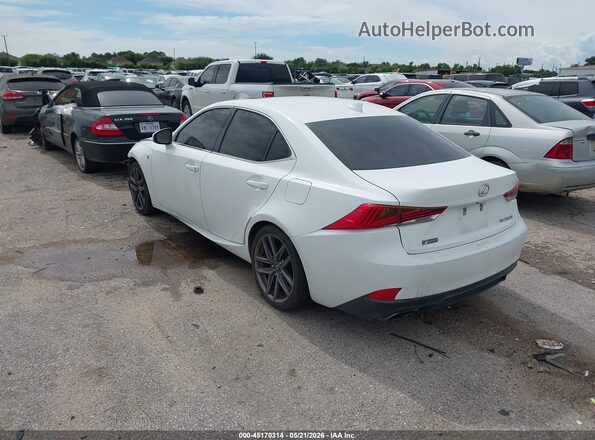 JTHBA1D21H5041483 2017 LEXUS IS 200T Белый Задняя левая четверть