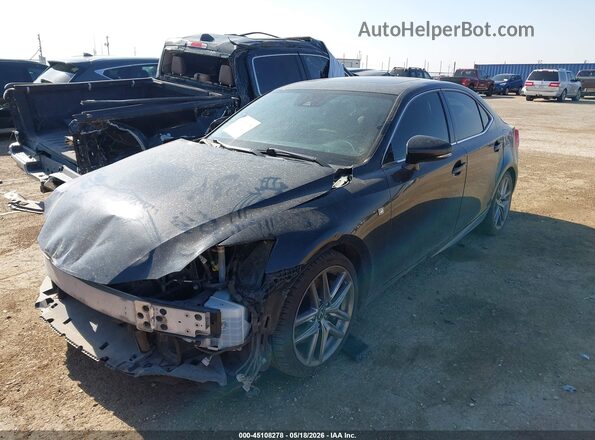 JTHBA1D21J5065627 2018 LEXUS IS 300 F SPORT RWD Черный Передняя левая четверть