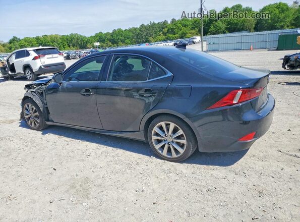 JTHBA1D22G5016882 2016 LEXUS IS Black Rear left