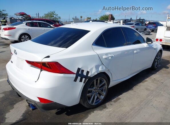 JTHBA1D23H5047723 2017 LEXUS IS 200T White Դիմացի տեսք