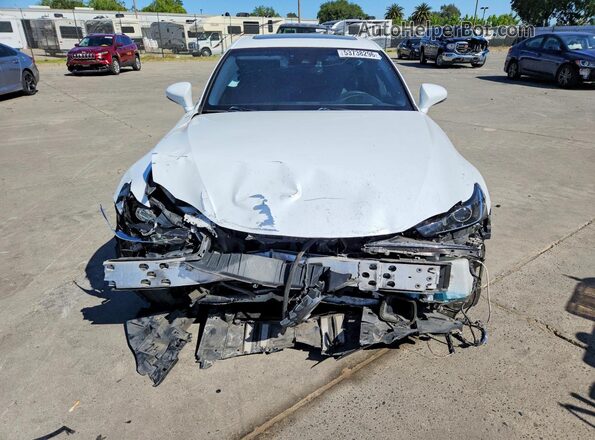 JTHBA1D23J5065886 2018 LEXUS IS White Vista frontal