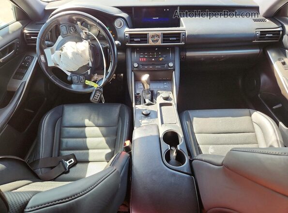 JTHBA1D23J5065886 2018 LEXUS IS White Vista del salpicadero