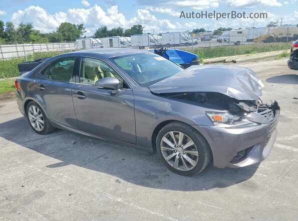 JTHBA1D24G5013532 2016 LEXUS IS Gray Передня права чверть
