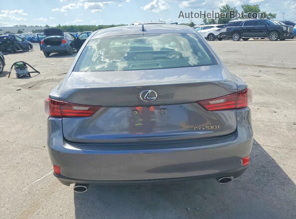 JTHBA1D24G5013532 2016 LEXUS IS Gray Вид ззаду