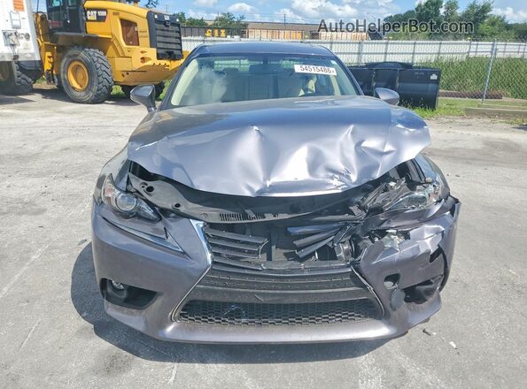 JTHBA1D24G5013532 2016 LEXUS IS Gray Вид спереду