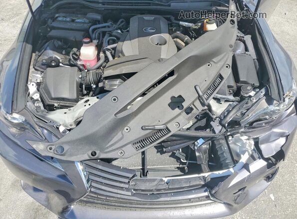 JTHBA1D24G5013532 2016 LEXUS IS Gray Вид задньої частини салону