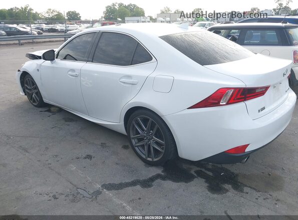 JTHBA1D24G5033716 2016 LEXUS IS 200T White უკანა მარცხენა