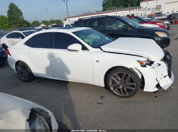 JTHBA1D24G5033716 2016 LEXUS IS 200T White უკანა სალონის ხედი