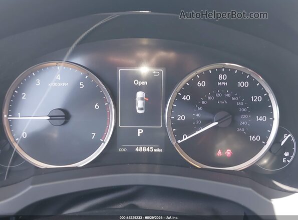 JTHBA1D24J5074869 2018 LEXUS IS 300 White უკანა სავარძლების ხედი