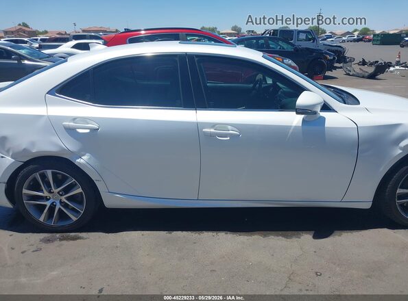 JTHBA1D24J5074869 2018 LEXUS IS 300 White უკანა სალონის ხედი