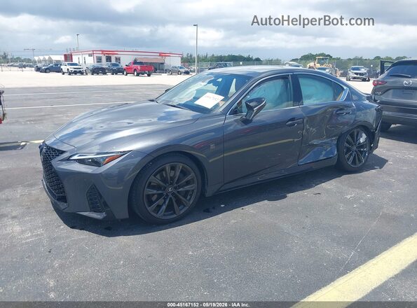 JTHBA1D24S5135879 2025 LEXUS IS 300 Gray Передня ліва чверть