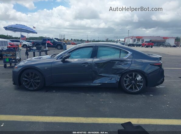 JTHBA1D24S5135879 2025 LEXUS IS 300 Gray Вид задньої частини салону