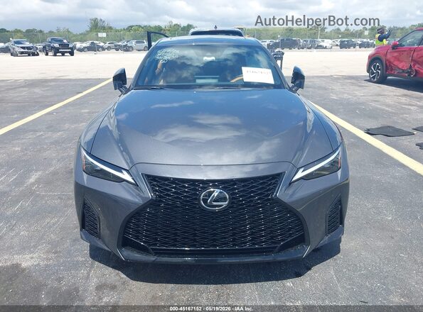 JTHBA1D24S5135879 2025 LEXUS IS 300 Gray Вид панелі приладів