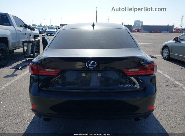 JTHBA1D25G5024734 2016 LEXUS IS 200T Black 
