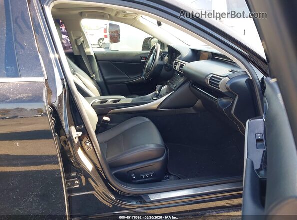 JTHBA1D25G5024734 2016 LEXUS IS 200T Black Vista interior delantera