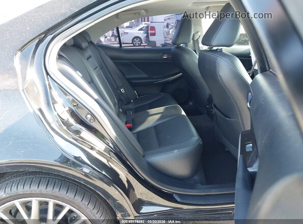 JTHBA1D25G5024734 2016 LEXUS IS 200T Black Vista de la etiqueta del VIN
