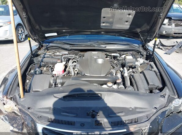JTHBA1D25G5024734 2016 LEXUS IS 200T Black Vista trasera