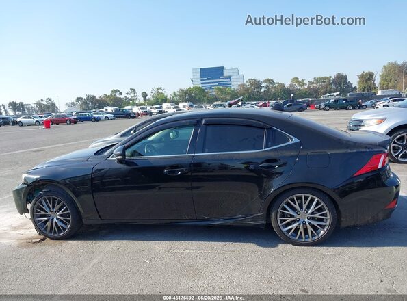 JTHBA1D25G5024734 2016 LEXUS IS 200T Black Vista interior de 360 grados