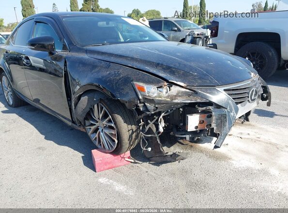 JTHBA1D25G5024734 2016 LEXUS IS 200T Black Vista frontal