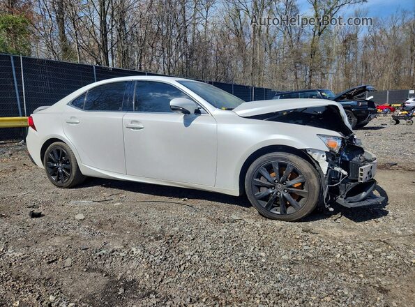 JTHBA1D25G5030100 2016 LEXUS IS Белый Передняя правая четверть