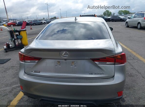 JTHBA1D25H5043480 2017 LEXUS IS 200T Silver 