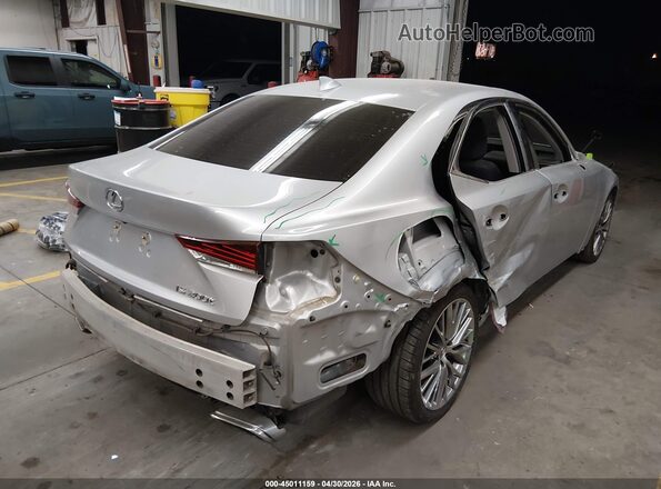 JTHBA1D25H5051093 2017 LEXUS IS 200T Silver 